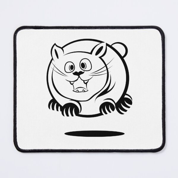 Item preview, Flying fat cat illustration designed and sold by AndreMi.
