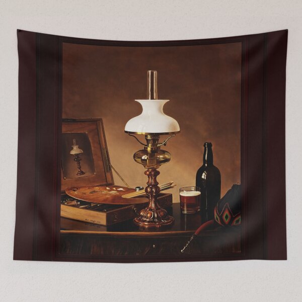 Item preview, Still Life In The Atelier by Ferdinand von Wright Remastered Xzendor7 Classical Art Old Masters Reproductions designed and sold by Xzendor7 Digital Art Creations.