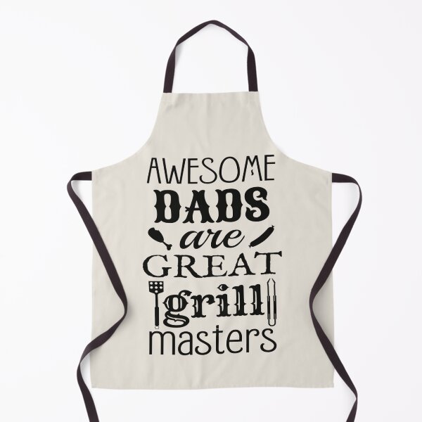 Item preview, Fun Awesome Dads Are Great Grill Masters Black Text Design, Perfect For Father's Day designed and sold by TrulyEpoque.