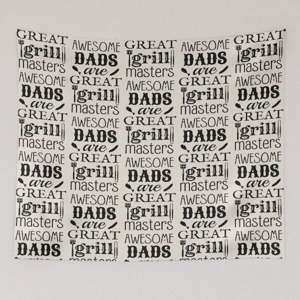 Item preview, Fun  Awesome Dads Are Great Grill Masters Black Text Design, Perfect For Father's Day designed and sold by TrulyEpoque.