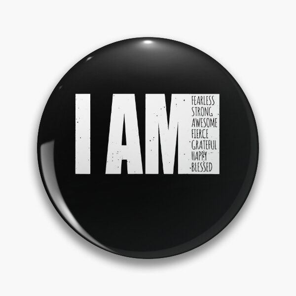Item preview, Fearless Strong Blessed Motivational Quote designed and sold by ShaneGuzman.