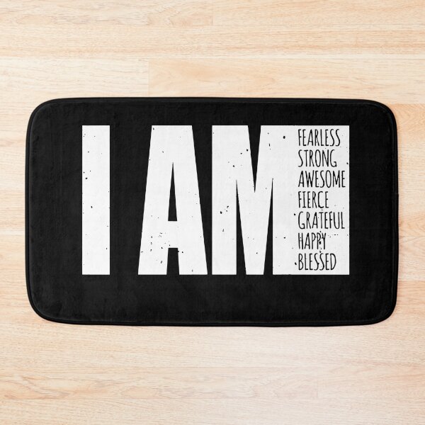 Item preview, Fearless Strong Blessed Motivational Quote designed and sold by ShaneGuzman.