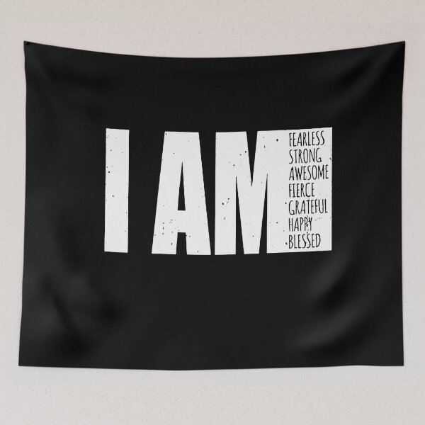 Item preview, Fearless Strong Blessed Motivational Quote designed and sold by ShaneGuzman.