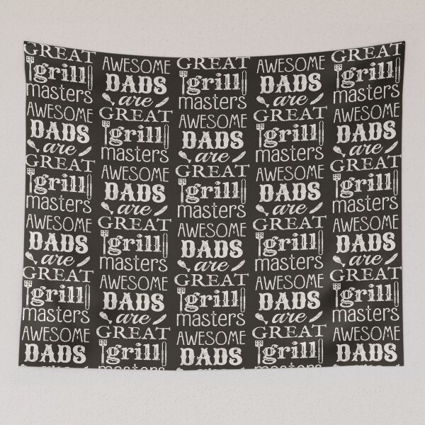 Item preview, Distressed Style Awesome Dads Are Great Grill Masters Design, Perfect For Father's Day designed and sold by TrulyEpoque.