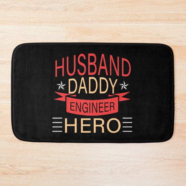 Item preview, Husband daddy engineer hero  designed and sold by Nikmay Design.