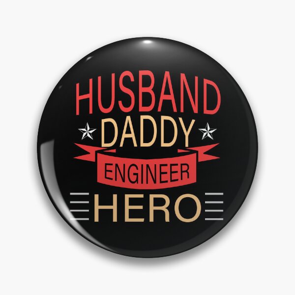 Item preview, Husband daddy engineer hero  designed and sold by Nikmay Design.