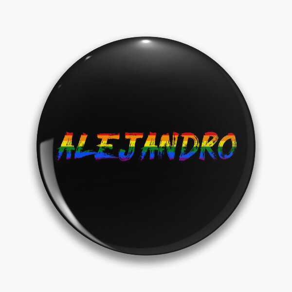 Item preview, Men rainbow name gay Alejandro designed and sold by LoveIsColorful.