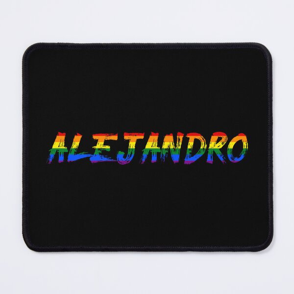 Item preview, Men rainbow name gay Alejandro designed and sold by LoveIsColorful.