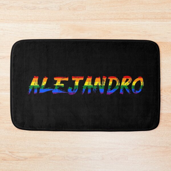 Item preview, Men rainbow name gay Alejandro designed and sold by LoveIsColorful.