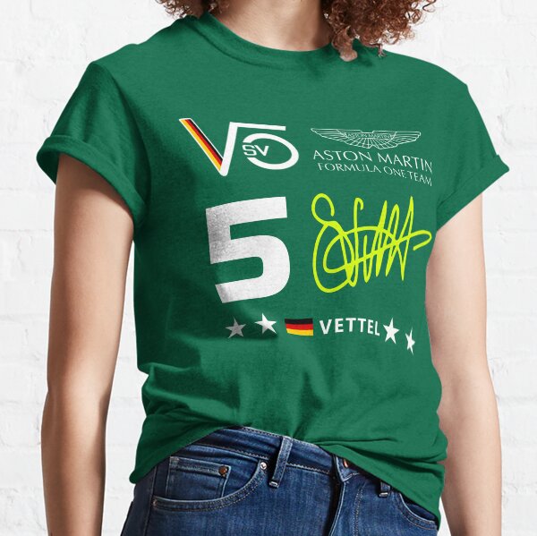 Formel 1 Sebastian Vettel Aston Martin 2022 Classic T-Shirt