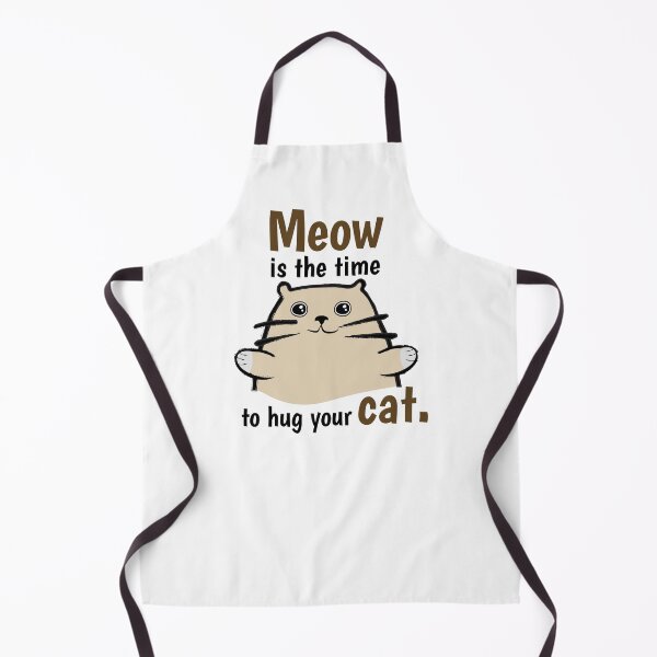 Item preview, Meow is the Time to Hug Cat designed and sold by NAJRAN.