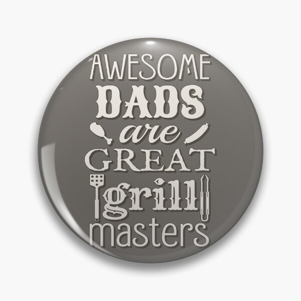 Item preview, Shadow Text Style Awesome Dads Are Great Grill Masters Design, Perfect For Father's Day designed and sold by TrulyEpoque.