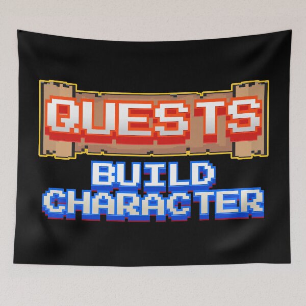 Item preview, Quests build character designed and sold by onemoremask.