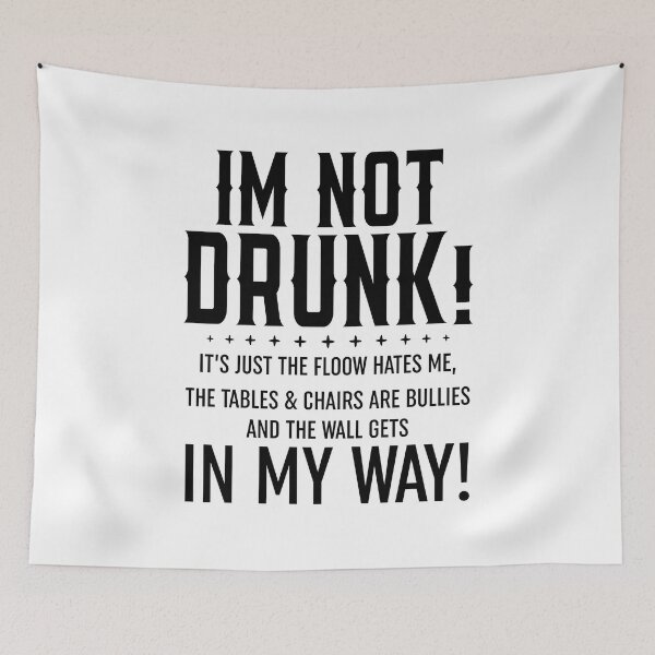 Item preview, Im Not Drunk designed and sold by Moeez Javed.