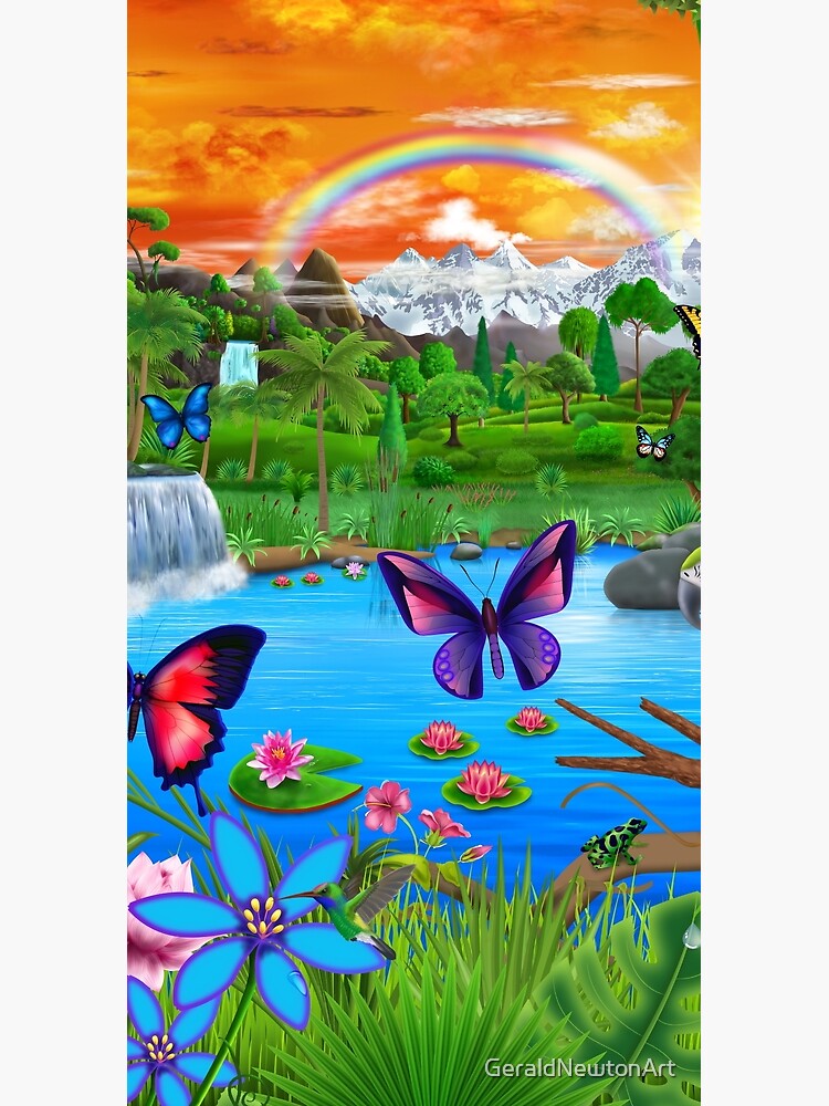 Exotic Wonderland by GeraldNewtonArt