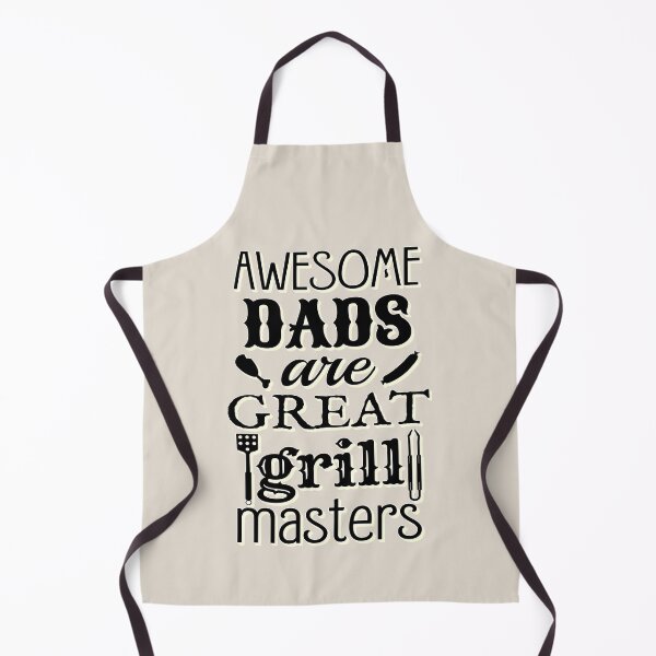 Item preview, Shadow Black Text Style Awesome Dads Are Great Grill Masters Design, Perfect For Father's Day designed and sold by TrulyEpoque.