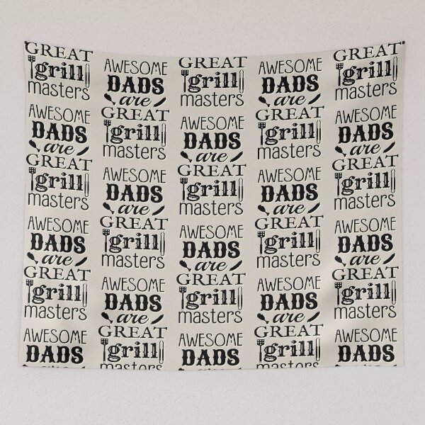 Item preview, Shadow Black Text Style Awesome Dads Are Great Grill Masters Design, Perfect For Father's Day designed and sold by TrulyEpoque.
