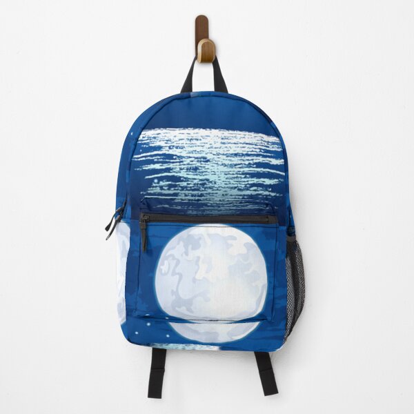 Item preview,  cool white full moon ocean clouds and stars Art designed and sold by BEAUTY ⭐⭐⭐⭐⭐.