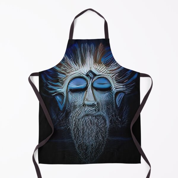 Item preview, Bearded Blue Old Alien designed and sold by PlacidHinds.