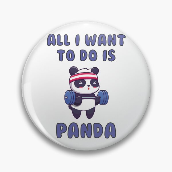 Item preview, All I Want To Do Is Panda For Panda Lovers designed and sold by Designer-Drang.