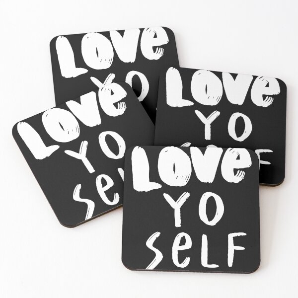 Item preview, Love Yo Self Positive Message Motivational Quotes designed and sold by ShaneGuzman.