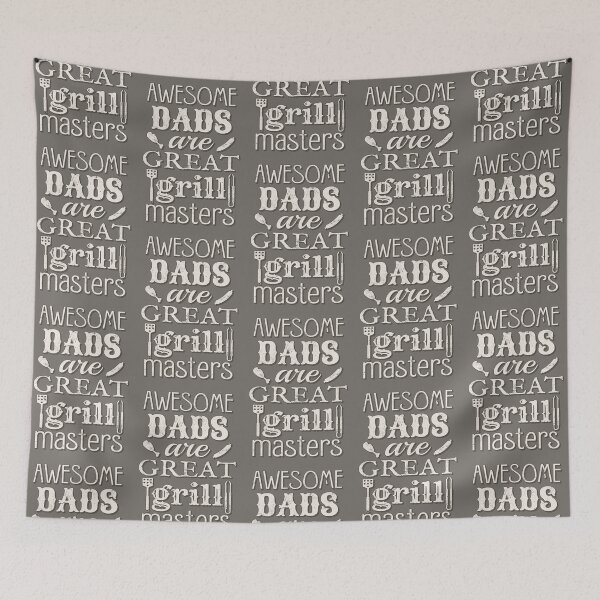 Item preview, Distressed Shadow Text Style Awesome Dads Are Great Grill Masters Design, Perfect For Father's Day designed and sold by TrulyEpoque.