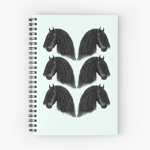 Item preview, Friesian horse repeater  designed and sold by CLBArtDesign.
