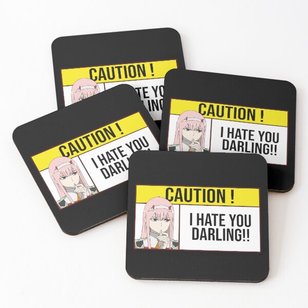 Item preview, Zero two pouting caution sign designed and sold by Semzig.