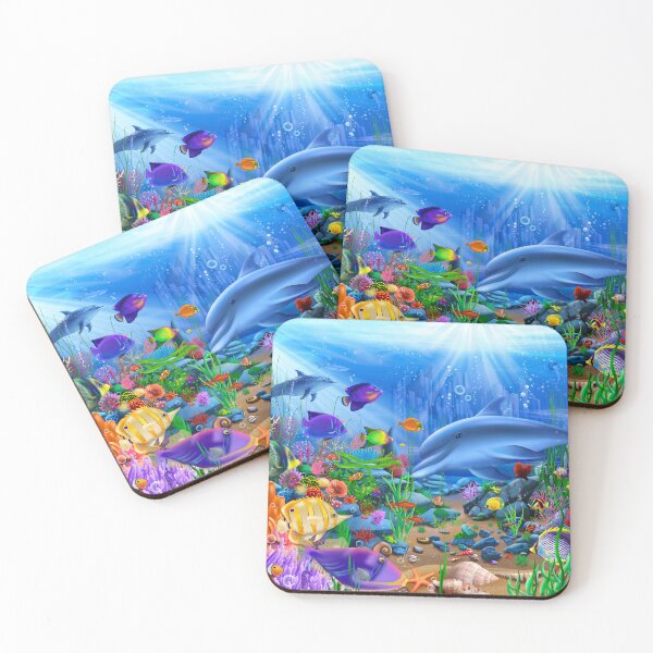 Item preview, Fabulous Undersea World designed and sold by GeraldNewtonArt.