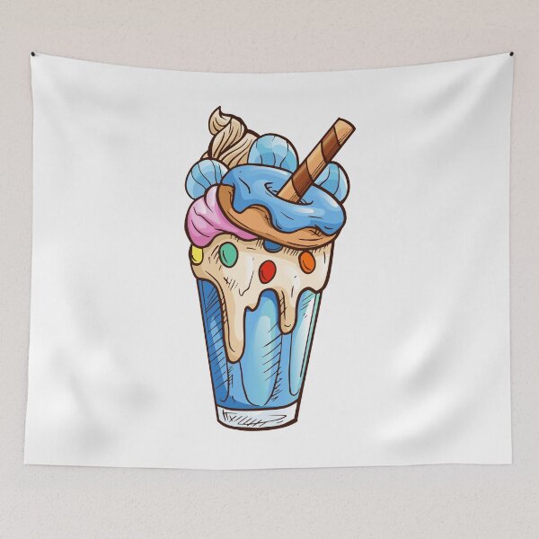 Item preview, Ice cream cup with chocolate topping designed and sold by thebaig.