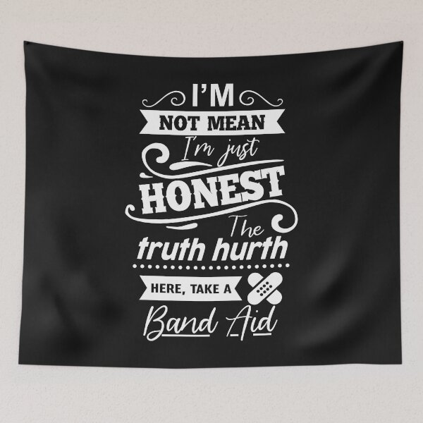 Item preview, Im Not Mean designed and sold by Moeez Javed.