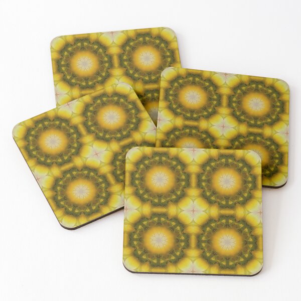 Item preview, Yellow, Orange and White Retro Flower Repeat Pattern | Romulea Pilosa 1.4 designed and sold by FRLF.
