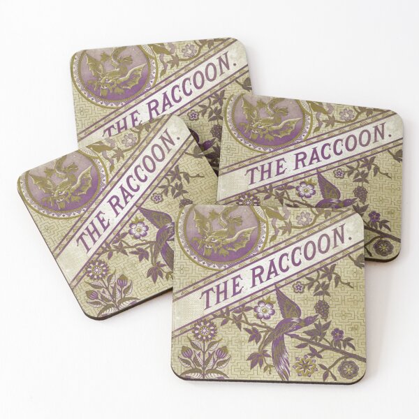 Item preview, The Raccoon (1880) - Vintage Book Cover designed and sold by SALON DES ARTS.
