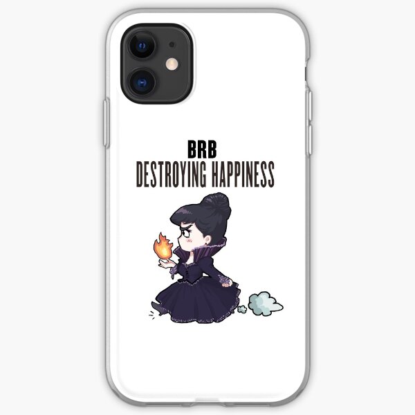 BRB -- destroying happiness iPhone Soft Case