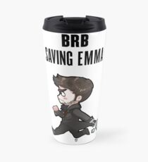 Taza de viaje BRB - salvando emma