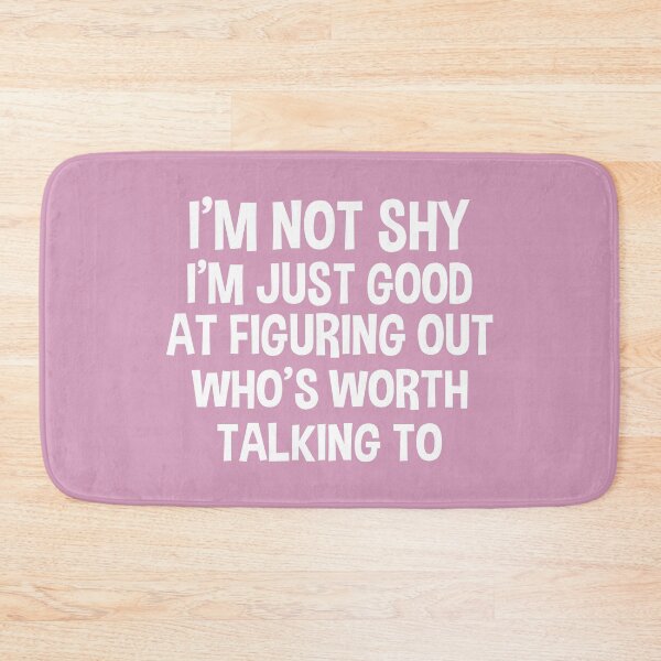 Item preview, Im Not Shy designed and sold by Moeez Javed.