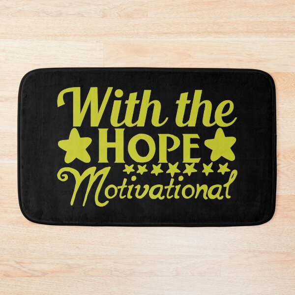 Item preview, With the hope motivational designed and sold by McPurrface.
