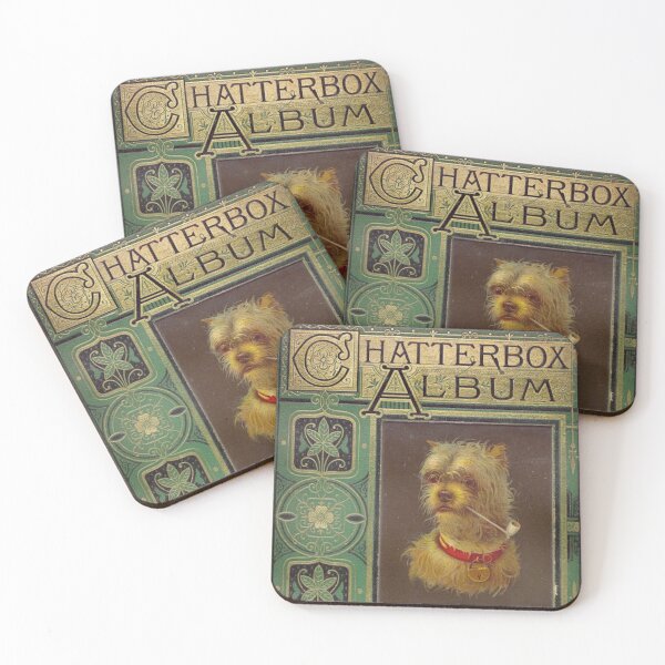 Item preview, Chatterbox Album of Animals (1880) - Vintage Book Cover designed and sold by SALON DES ARTS.