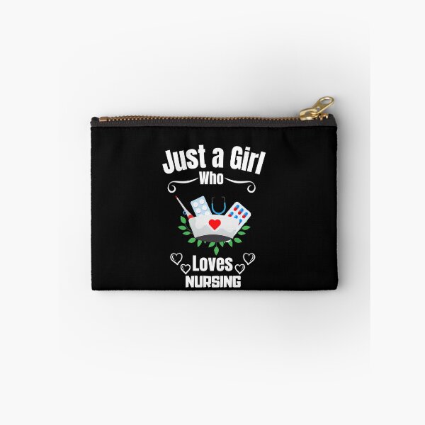 Item preview, Just a Girl Who loves Nursing  designed and sold by WaguinhoTex.