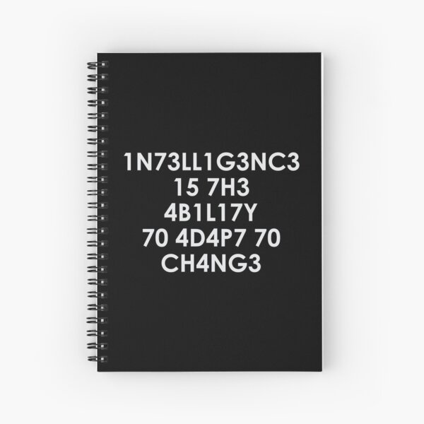 Item preview, Intelligence is the Ability to Adapt to Change designed and sold by Venus Complete.
