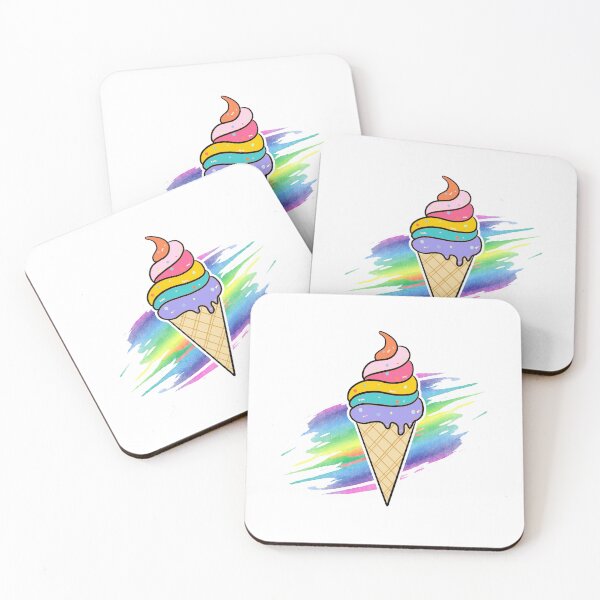 Item preview, Ice Cream,Rainbow (W) designed and sold by Vaccine159.