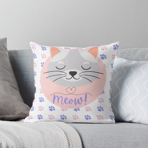 Artikelvorschau, Meow-T-Shirt Katzen-T-Shirt entworfen und verkauft von Absayshop.
