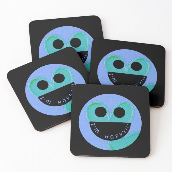 Item preview, Smile, I'm happy!, image with pattern by Marina Daniluka designed and sold by MariDaniArt.