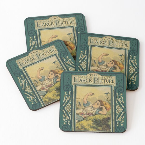 Item preview, The Large Picture Primer (1886) - Portada del libro antiguo designed and sold by SALON DES ARTS.