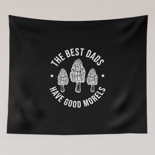 Item preview, The Best Dads Funny Mushroom Hunting Humor For A Mycologist designed and sold by StrongShirts.