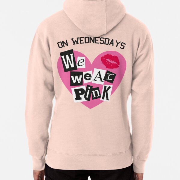  Mean Girls We Wear Pink On Wednesdays Sweatshirt