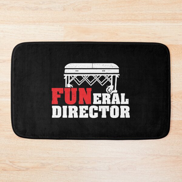 Item preview, FUNeral Director Funny Mortician designed and sold by StrongShirts.