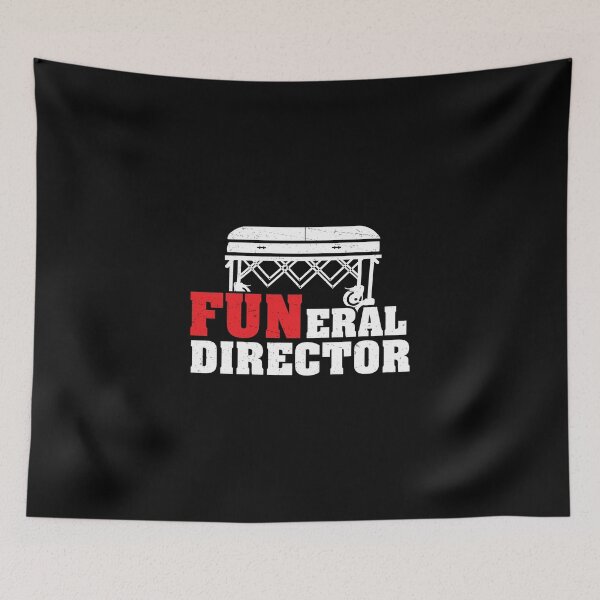 Item preview, FUNeral Director Funny Mortician designed and sold by StrongShirts.
