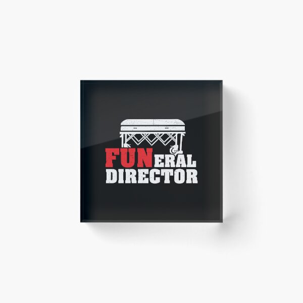 Item preview, FUNeral Director Funny Mortician designed and sold by StrongShirts.