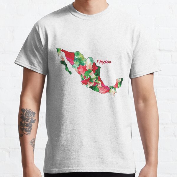 Watercolor Countries - Mexico Classic T-Shirt